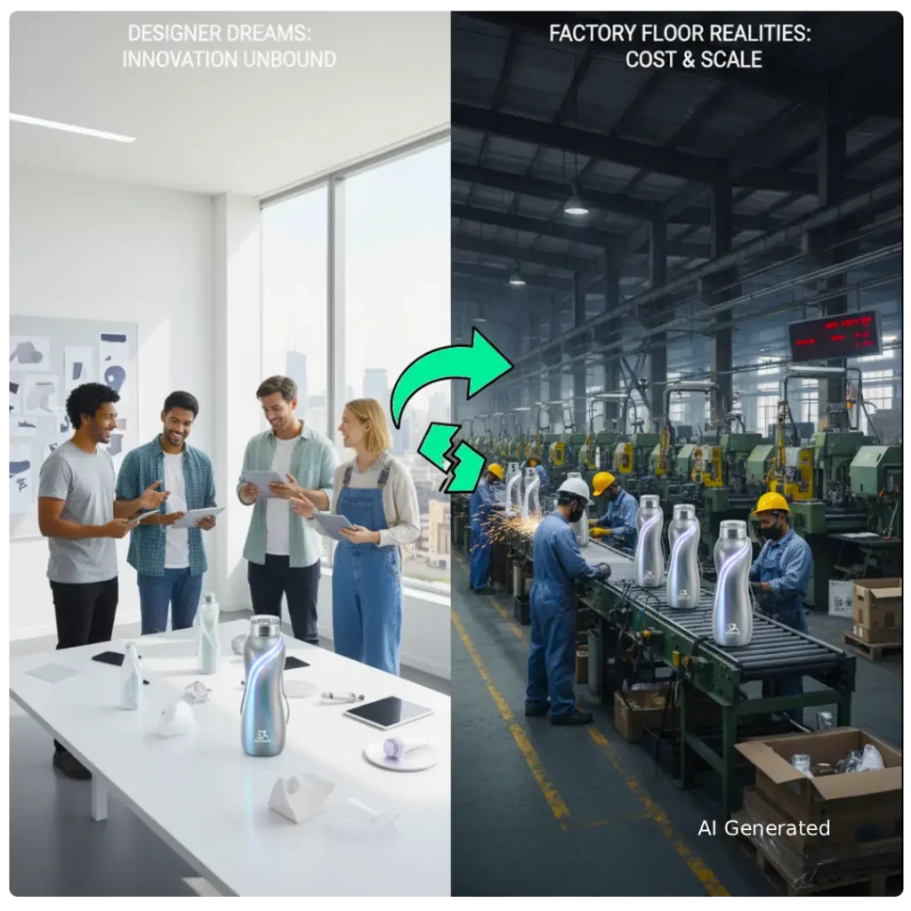 Designer Dreams vs. Factory Floor Realities